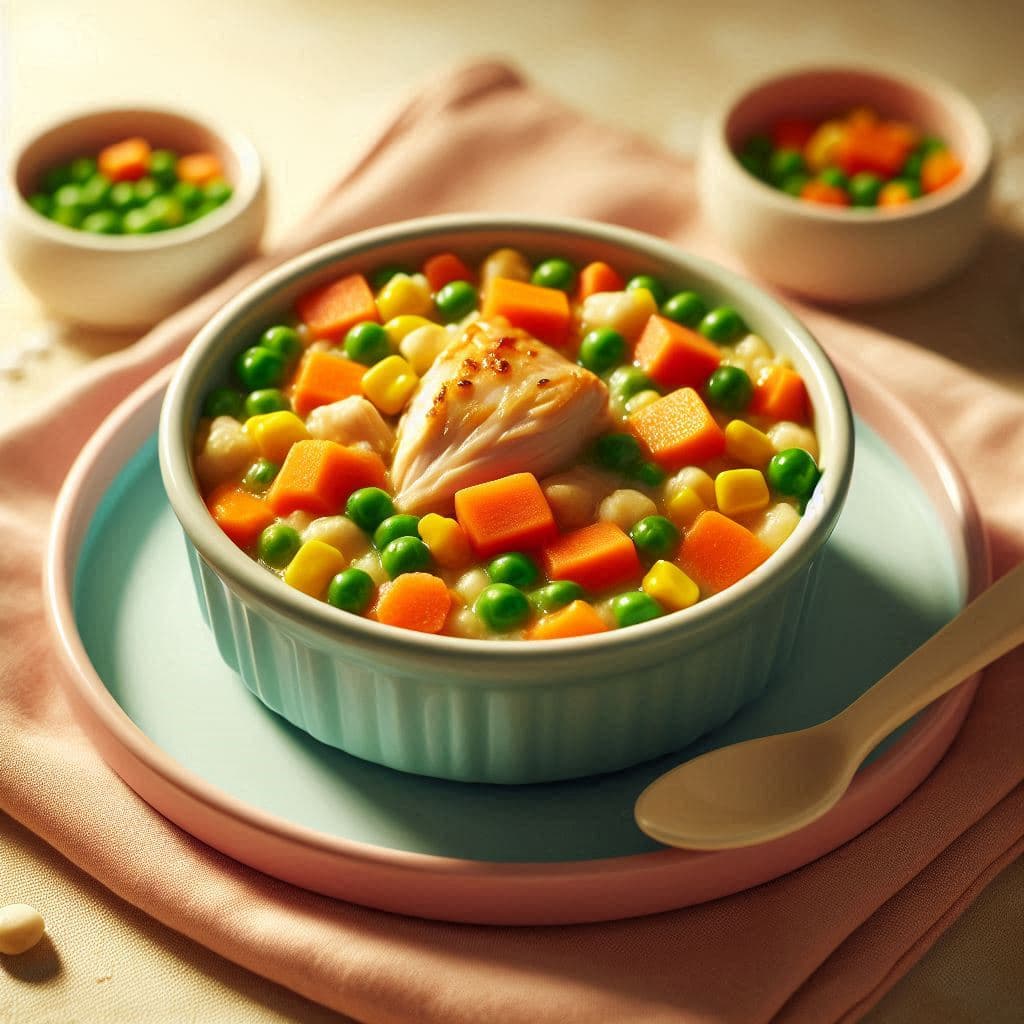 Bebek Tavuk Sebze Çorbası