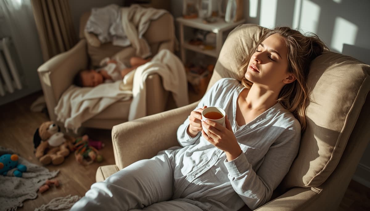 Ebeveyn Tükenmişliği: 5 Dakikalık Öz-Bakım Molaları ile Pilleri Şarj Etmek