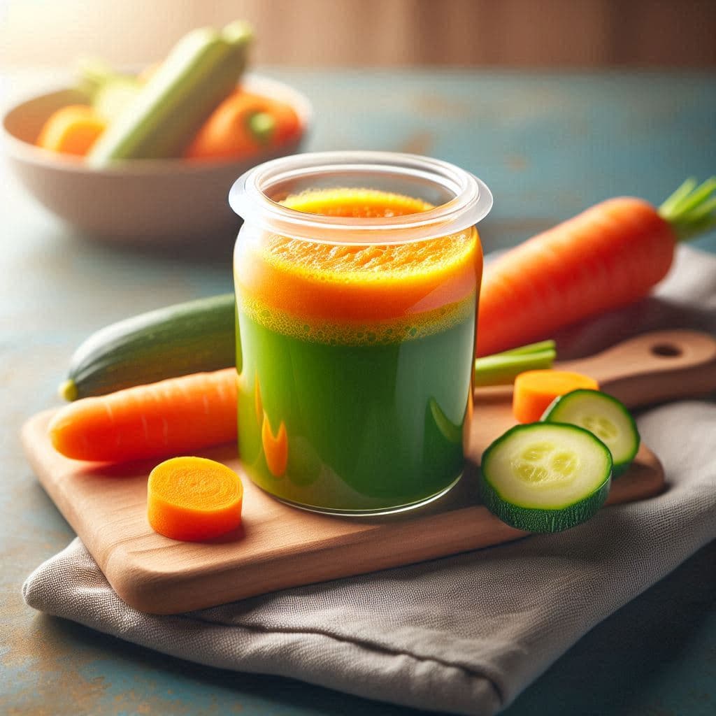 Ev Yapımı Sebze Suyu (Bebekler İçin)