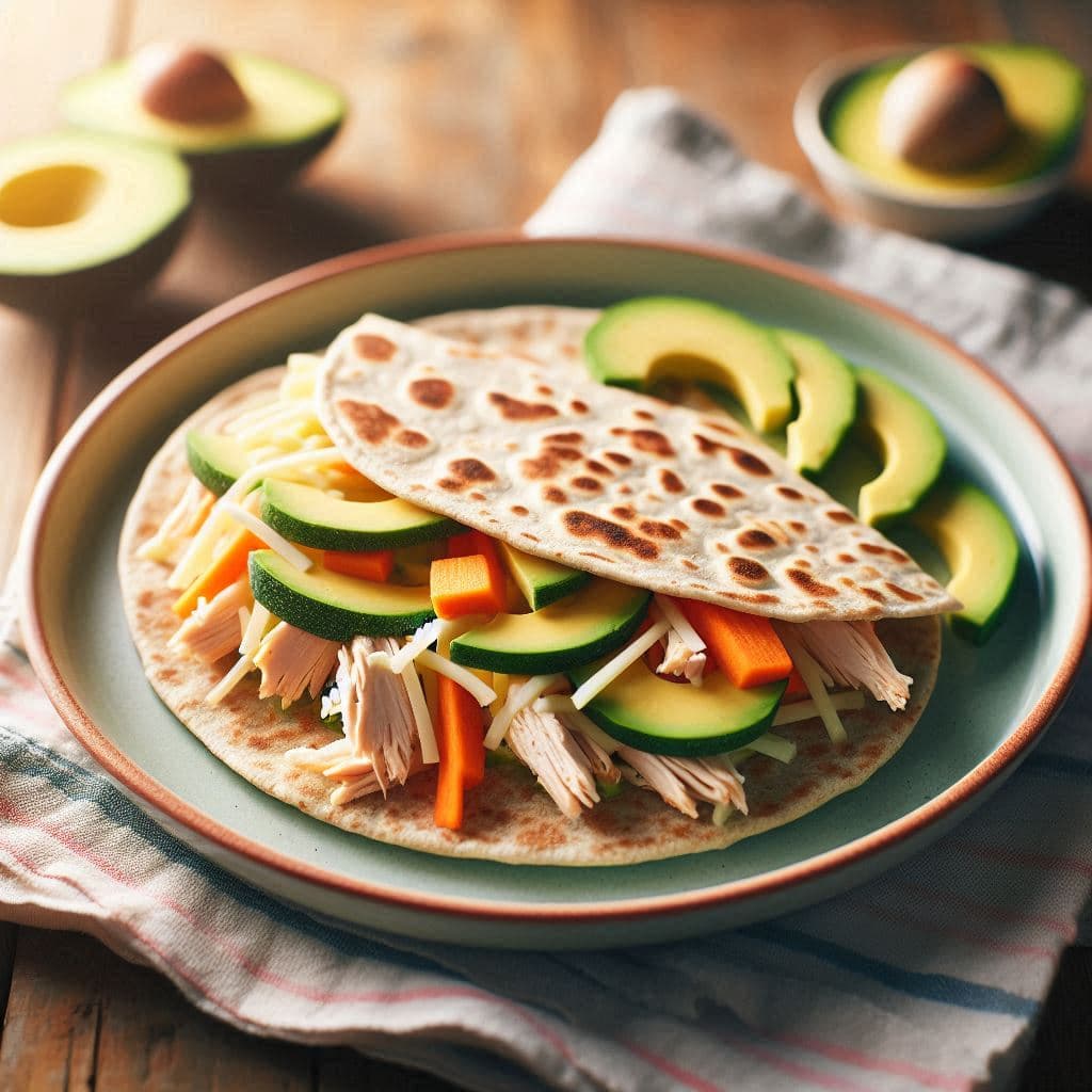 Bebek Quesadilla (Sağlıklı Versiyon)