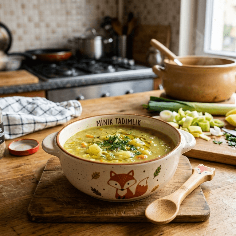 Patates & Pırasa Çorbası