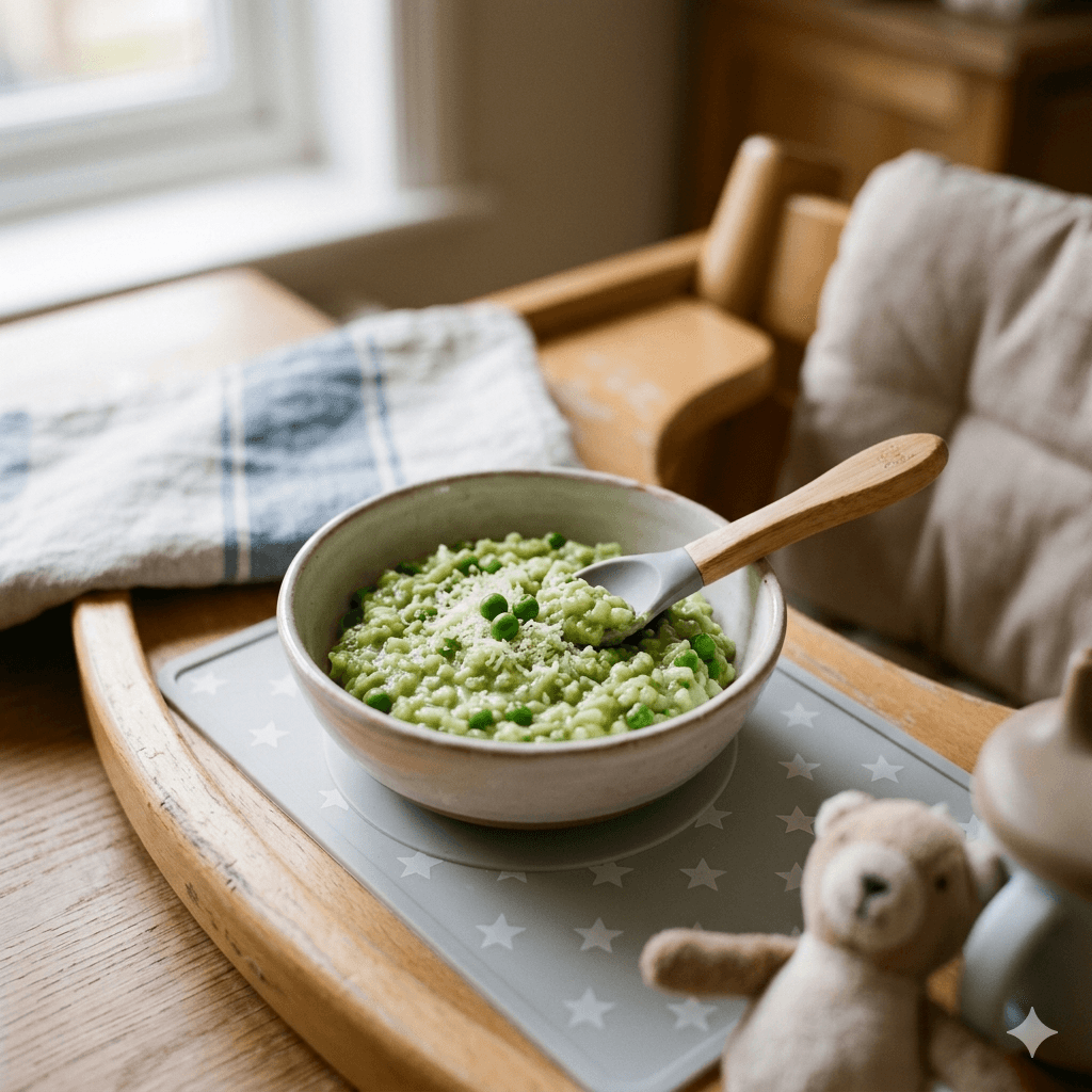 Bezelye & Parmesanlı Risotto