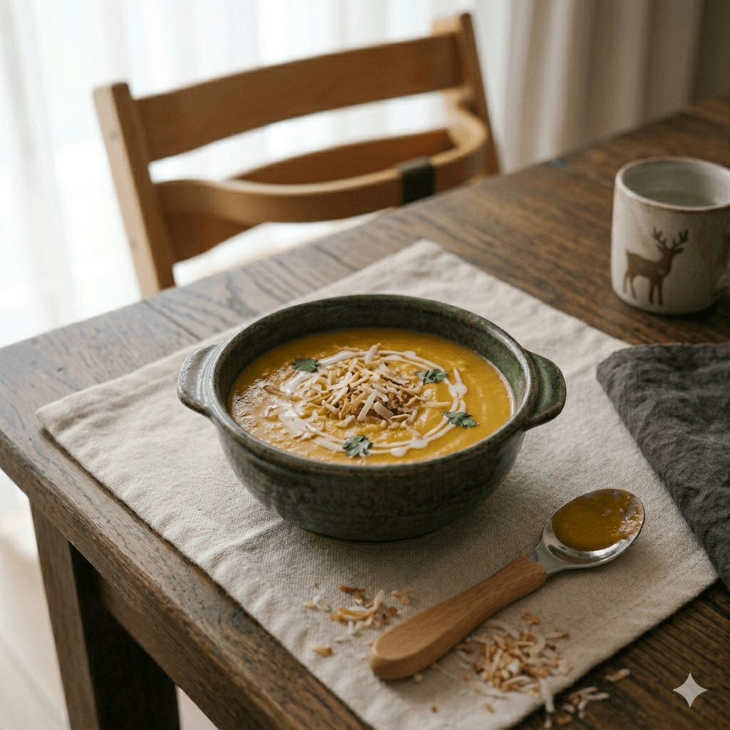 Tatlı Patates & Hindistan Cevizi Çorbası